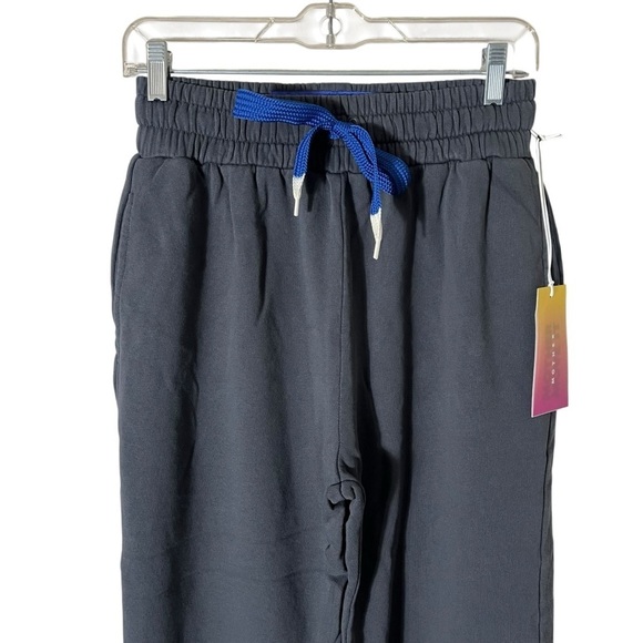 MOTHER The Knock Out Ankle Jogger Sweatpants in Faded Black - Picture 5 of 13